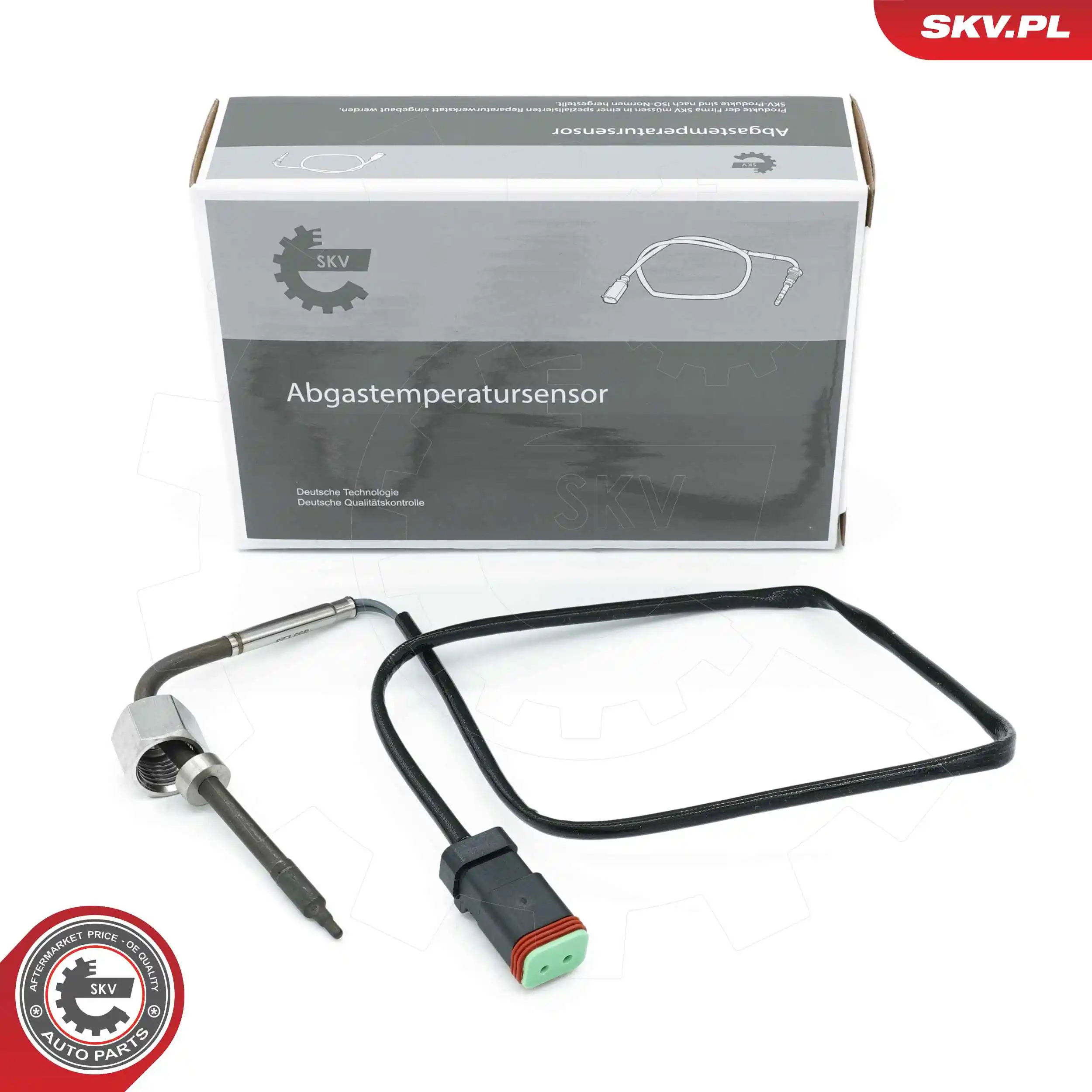 Sensor, exhaust gas temperature